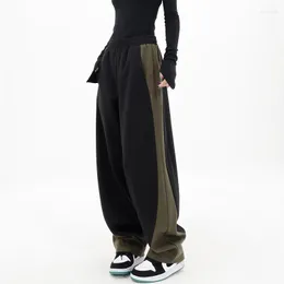 Damenhose COZOK/ Y2K Baggy Jogger Jogginghose Damen Hippie Harajuku Streetwear Oversize Sport Casual Solid Weite Hose