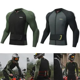 Herrjackor Motorcykel mjuk pansarmotojacka Motocross Riding Protective Gear Chest Shoulder Protection Certification 23101010