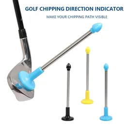 その他のゴルフ製品カット方向インジケーターゴルフクラブの練習アクセサリー改善ボールゲームスキルトレーニングエイズ磁気スティックゴルファー231010