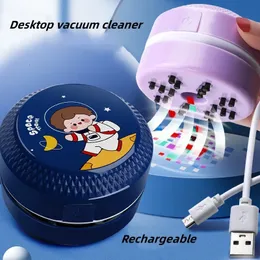 Vacuum Parts Accessories Desktop Cleaner Student Eraser Crumb Suction Machine Smart Ball Usb Portable Dust Collector 231009