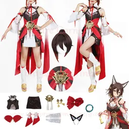 ストックXS -3XL Tingyun Cosplay Costume Honkai Star RailフルセットYunコスチューム衣装のユニフォームとアクセサリーTingyun wigcosplay