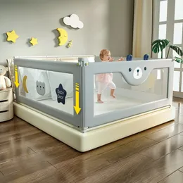 Trilho de bebê dobrável cercadinho de proteção para bebê cerca de trilho de cama para criança barreira lateral única1.5m1.8m2.0m2.2m corrimão de cama anti-queda 231010