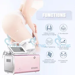 V5 Pro Slimming Machine RF+Bio+Cavitation+LED+HIFU Body Contouring Skin Drawing Belly Fat Borttagning Vakuum Body Massage