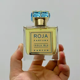 Lyxmärke Roja isola blu parfym 50 ml elixir fruktig blommig lukt Paris doft elysium 3.4fl.oz långvarig lukt bra spray