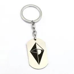 Anahtarlıklar No Man's Sky Keychain Mans Mans Dog Tag Anahtar Yüzük Tutucu Chaveiro Oyun Zinciri Kolye Erkek Hediye Takı YS102183321D