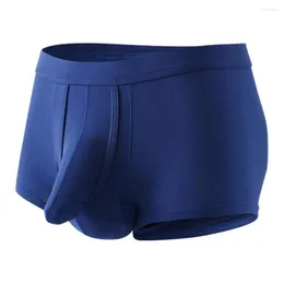 Unterhosen, Übergröße, Boxershorts für Herren, Elefantennase, mittlere Taille, dehnbar, atmungsaktiv, antiseptisch, locker