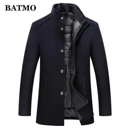 Men's Wool Blends BATMO 2023 arrival autumn winter high quality wool thick trench coat men men's jackets Overcoat plussize MXXXL AL 03 231009