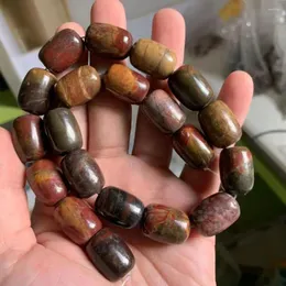 Koraliki Naturalny Picasso Jasper Stone na biżuterię robienie bransoletek kobiet 15 '' dystans drezy igłę