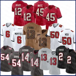 Baker Mayfield 13 Mike Evans Fußballtrikot Man Vita Vea Tom Brady Devin White Lavonte David Antoine Winfield Jr. Chris Godwin Kyle Trask Shaquil Barrett Cade Otton