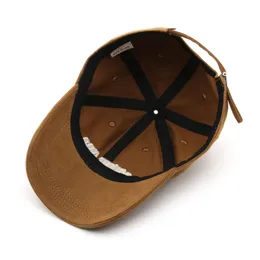 Cappello da baseball da uomo con visiera ricamata in lingua d'anatra con lettera vintage popolare per l'autunno e l'inverno giapponese