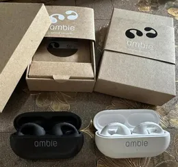 Ambie som earcuffs orelha osso fones de condução tipo brinco sem fio bluetooth auriculares bluetooth24007769771