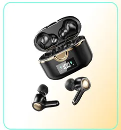 Epacket lasaier TWS ANC Kablosuz Bluetooth 51 Kulaklık T22 Aktif Gürültü HiFi Kulaklıkları Dokunma Kontrol Oyun Kulaklıkları1564734