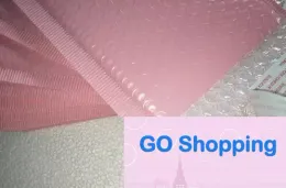Buste regalo per buste regalo con bolle in polietilene rosa, spazio utilizzabile, imbottite, prezzo di fabbrica del sacchetto di imballaggio autosigillante