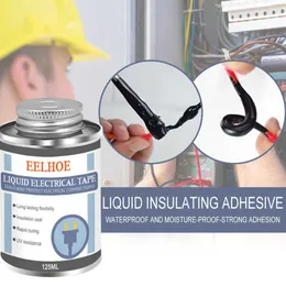 New 125ml Liquid Insulation Electrical Tape Tube Paste Fast Rubber Fixed Dry Insulating Sealing Glue Waterproof UV Protection wholesale