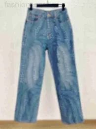 Mäns jeansdesigner 23SS Paris Skinny Casual Street Fashion Pocket Varma män Kvinnor Par Long L0523 W45D