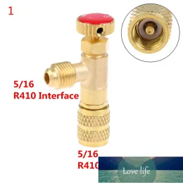 Fashion Liquid Safety Valve R410A R22 Luftkonditionering Kylmedelssäkerhetsadapter Luftkonditionering Reparation och fluor Factory Price Expert