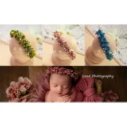 Hair Accessories born Pography Props Baby Headband Full Moon Po Headdress Handmade Hairband 231009