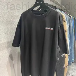 メンズTシャツデザイナーフレンチブランドXXXLシャツパリポートレートミュージカルペア印刷ファッション衣料レターグラフィックハサミ綿品質の衣服EFCY