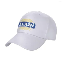 Berets Vorname Alain Ricard Unisex Caps Outdoor Trucker Baseball Cap Snapback Atmungsaktive Casquette Anpassbare polychromatische Hüte