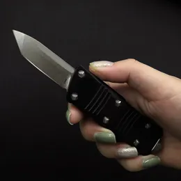 Mini Micro 204P Tech 121 D/E Knife UT D2 Blade Aluminium (CNC) Uchwyt stopowy na zewnątrz noża przetrwania EDC BM42 Narzędzia