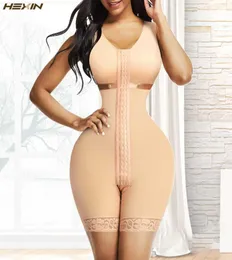 Hexin modelador de corpo inteiro fajas colombianas pós lipoaspiração cintas espartilho levantador de bunda emagrecimento shapewear controle de barriga roupa interior8538308