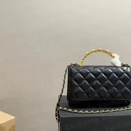 upgraded hasp metal zip handles authentication mini caviar sheepskin womens chain wallets with box purses shoulder bag crossbody bag