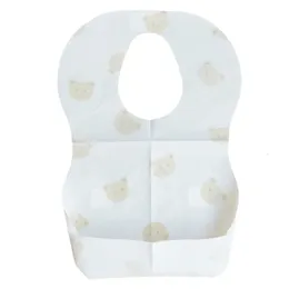 Салфетки для нагрудников от отрыжки D7WF, упаковка из 50 одноразовых слюней для кормления без проблем для младенцев onthego 231009