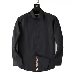 2021 Mens 셔츠 럭셔리 디자이너 패션 남성복 캐주얼 버스 사업 Shirtsa Classic Man Dress Shirts Men Long Sleeve Brand 311o