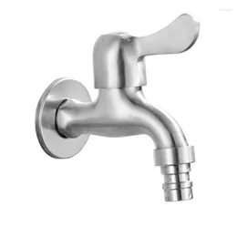 Waschbecken Wasserhähne G 1/2 Edelstahl Waschmaschinen Waschbecken Kaltwasser Wasserhahn Praktische Wäsche verlängerte Mopp Poolwand