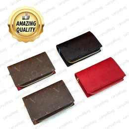 10A High Quality Luxury zipper wallets Designer Men Women's Bag Passport Holder Autumn/Winter Zero Classic Four Color Multi functional Wallet Business Card Holder