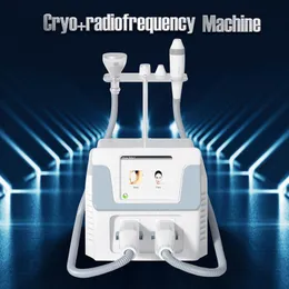 نسخة محمولة RF Cryothered Cryothering تجميد الدهون شحم منحنى معدات تشكيل المعدات التجاعيد إزالة علامات التمدد معالجة أداة العناية بالبشرة