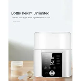 Flaskvärmare Sterilizers# fbil-Baby Bottle Warmer 2-i-1 Milk Warmer For Breastmilk Baby Food Heater With Timer Sterili-Zing Funktion EU Plug 23101010