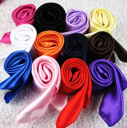 Women Silk Scarf Fashion Silk Shawl Head Covering Ladies Professional Small Squares New Design Silk Scaves