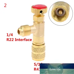 Simple liquid safety valve R410A R22 air conditioning refrigerant Safety Adapter Air conditioning repair and fluoride Factory price expert