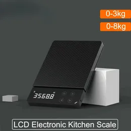 Household Scales DUKA ATuMan ES1 08KG LCD Digital Electronic Scale Multifunction HD Backlit Food For Kitchen 231010