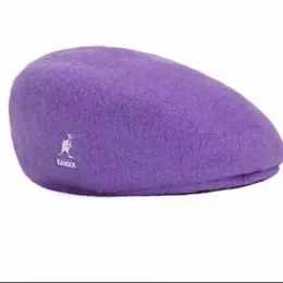 Kangaroo Beret Summer Kangol Artist Kobieta jesień/zima japońska netto czerwona wełna nowa kapelusz Bud 830