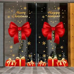 Wandaufkleber Frohe Weihnachten Fensteraufkleber Weihnachtsaufkleber Dekorationen für Zuhause, Einkaufszentrum, Geschäft, Büro 231011