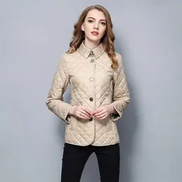 Hot Classics! Designer women's cropped jacket/fashion british thin cotton padded jacket/top british design ladies' jacket 5 colors m-xxxl