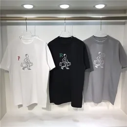 Mens Camisetas Cor Reflexiva Tridimensional Côncavo-Convexo Processo de Gravação Sobre Tamanho Gota Manga Versão Mulheres Moda T-Sh2815