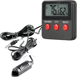 wholesale Elektronisches Thermometer-Hygrometer für Inkubator-Reptilienmonitor, digitaler Temperatur- und Feuchtigkeitsmesser-Tester