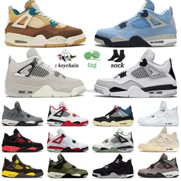 Sapatos Basquete Jumpman 4 Cacao Wow Basquete Sapatilhas Gato Preto Esportes Cool Cinza Doernbecher Momentos Congelados Criados Mulheres Homens Treinadores Puro Dinheiro Vermelho Cimento Taupe