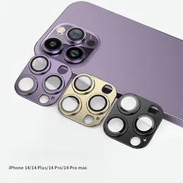 ALL IN ONE Metal Lens Camera Protector For iPhone 15 14 13 12 11 Pro Ma Metal Frame Protectors