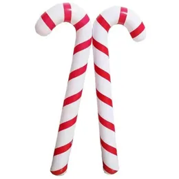 Christmas New Iatable Canes Classic Lightweight Hanging Decoration Lollipop Balloon Xmas Party Balloons Ornaments Adornment Gift 88cm/35inch s