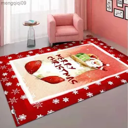 Decorazioni natalizie Decorazioni natalizie per la casa tappeto soggiorno divano tavolo tappeto di grandi dimensioni tappetino d'ingresso camera da letto tappetino comodino