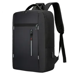 School Bags Waterproof Business Backpack Men USB School Backpacks 15.6 Inch Laptop Backpack Large Capacity Bagpacks for Men Back Pack Bags 231011