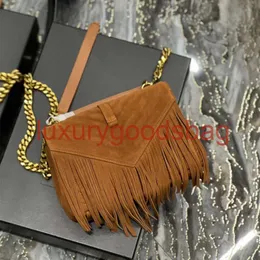 Luxury Fringe Crossbody Bag Designer Shoulder Bag, Premium