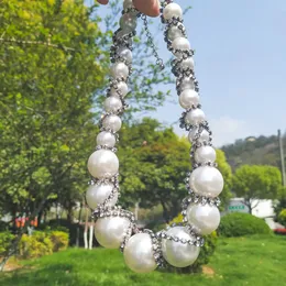 チョーカーvedawas明るい人工真珠のネックレスフォーウィメンパーティー2023トレンドジュエリー231010