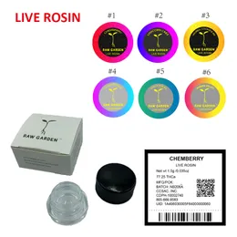 Ra garden concentrate containers Live Rosin 5ML for 1g dab
