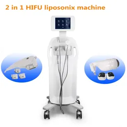 アップグレード2 in 1 Liposonix Hifu Machine Lipo Body Contouring Best Hifu Face Rifting Price Tipening Focused超音波脂肪減少除去