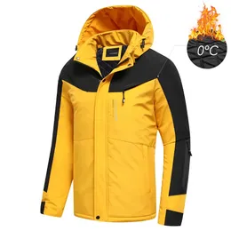 Men's Jackets TFU Men 2022 Spring New Outdoor Windproof Thick Hood Jacket Coat Autumn Fashion Warm Classic Pockets Outfits Plus 231011